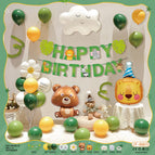 Jt-ins11 ins birthday set + [paper card packaging] + [glue and ribbon]