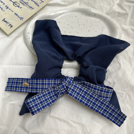 Pastoral Girl Square Scarf Hair Tie for Women, High-End Fairy-Like Square Headband Hair Rope 2025 New Hair Accessory