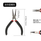 Black round nose pliers