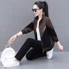 Brown/black (two-piece set) / M