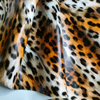 3# yellow brown leopard print