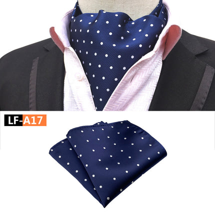 Source factory in stock wholesale generation of men's scarf scarf English style collar scarf shake fast and stable supply