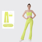Y speaker fluorescent green suit / 10/XXL