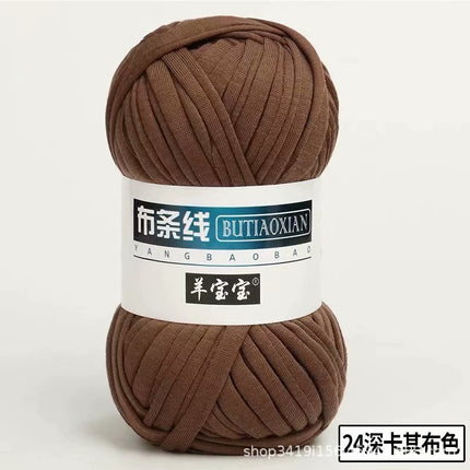Cloth thread hand-woven bag thread crocheted home carpet wool DIY Hyun-a with factory wholesale