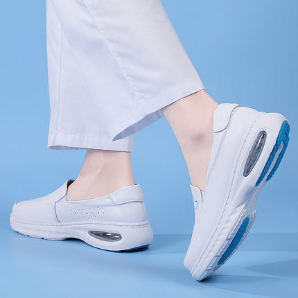 In-Stock Nurse Shoes for Women, Summer Air-Cushioned Soft Sole, Breathable, Non-Slip, Thick-Soled Work Shoes, Foreign Trade, Cross-Border Wholesale, Dropshipping