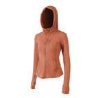 Warm red brown 033 hoodie / M/4 code 45kg~50kg