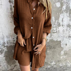 Dark brown / S