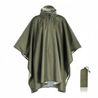 Army Green-Polyester Silver Coated