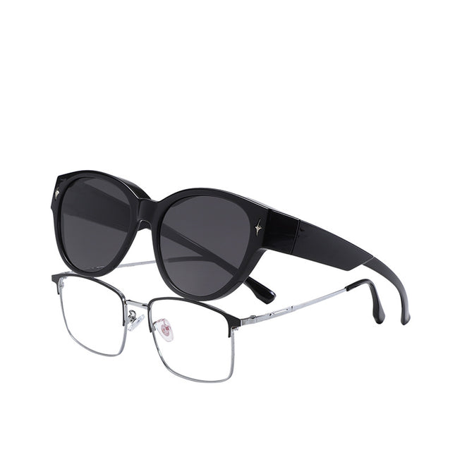 New TR Coated Fashion Sunglasses Polarized Sunglasses Myopia Glasses UV Protection Driver Driving Glasses 519