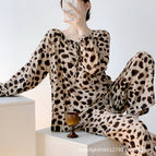 Leopard print + hair tie / Set f code 45-70kg