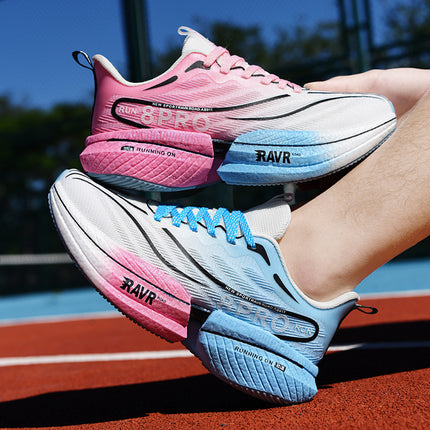 2025 Red Rabbit 8Pro Carbon Plate Running Shoes Autum Mesh Ultra-Light Breathable Sports Shoes for Men and Women Couples Casual Running Shoes