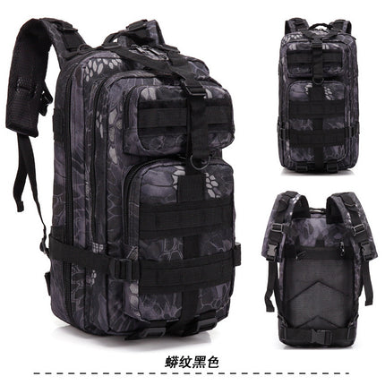 Multi-functional camouflage backpack outdoor sports military fans hiking bag shoulder 3p tactical backpack factory direct batch