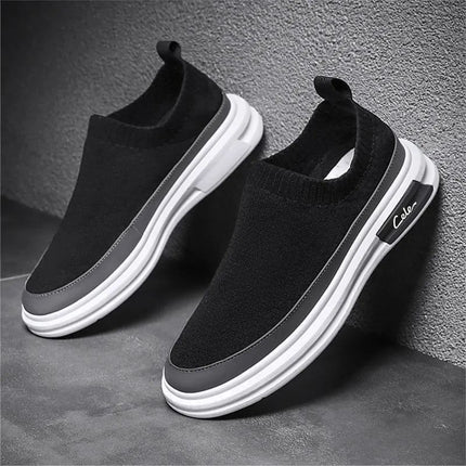 2023 Summer New Men's Shoes Mesh Casual Shoes Soft Sole Non-slip Sneakers Men's Breathable Board Shoes Men's Canvas Shoes