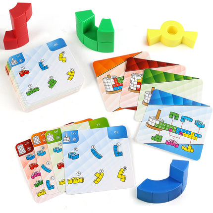 Children's DIY Matching Variety Cube Building Blocks Cylindrical Stacking Music Parent-Child Interactive Building Blocks Toy