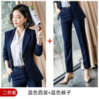 Blue suit + pants / S