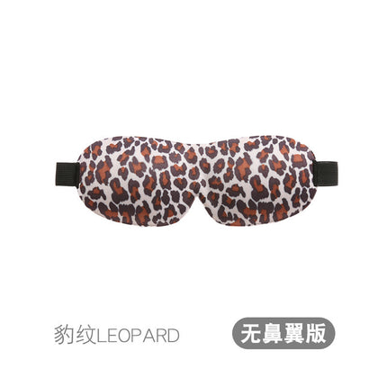 3D Eye Mask Sponge Fabric Light-Blocking Eye Protection Travel Aviation Sleep Unisex Customizable Logo Full Blackout
