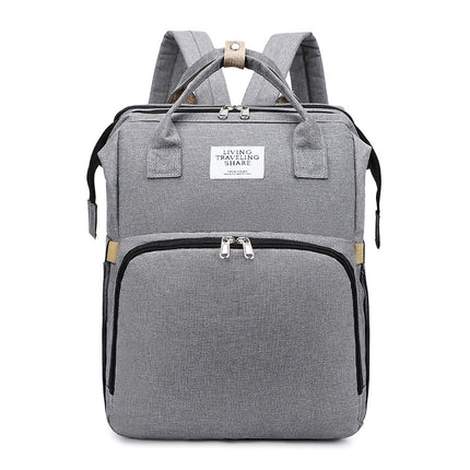 Foreign Trade Multifunctional Mother and Baby Bag, Breathable Sunshade, Lightweight Mother and Baby Large Multi-Purpose Backpack