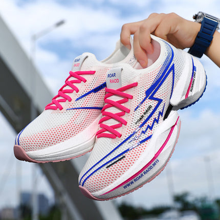 Foreign Trade Running Shoes Professional Marathon Full Palm Air Cushion Racing Running Shoes Breathable Cushioning Training sneaker for Men and Women