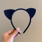 Black cat ear headband (EN1052)