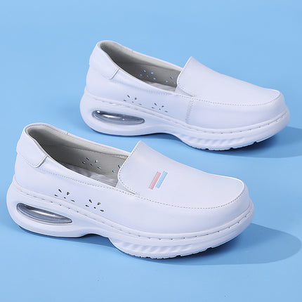 In-Stock Nurse Shoes for Women, Summer Air-Cushioned Soft Sole, Breathable, Non-Slip, Thick-Soled Work Shoes, Foreign Trade, Cross-Border Wholesale, Dropshipping