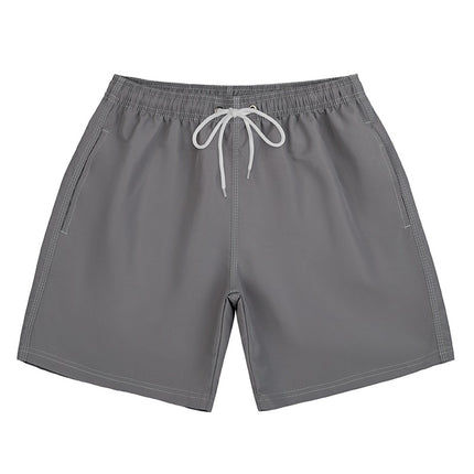 Men's Quarter Beach Pants Casual Seaside Three-Quarter Pants Swimming Shorts Loose Boxer Briefs