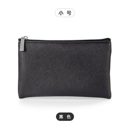 Cross-Border Hot Model Spot Pu Leather Simple Cosmetics Bag Portable Women's Cosmetic Bag Small Carry-On Women's Coin Purse