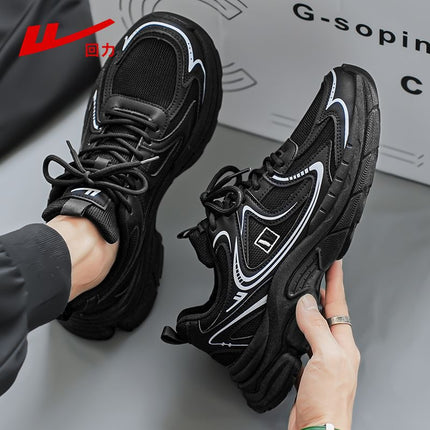 Men's Shoes, Sports Shoes, Men's 2025 New Summer Casual Shoes, Men's Breathable, Deodorant, Thick-Soled Dad Shoes for Men
