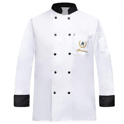 Breathable Chef Work Clothes Summer Men's Short-sleeved Thin Restaurant Restaurant Hotel Restaurant Canteen Kitchen Clothing Women