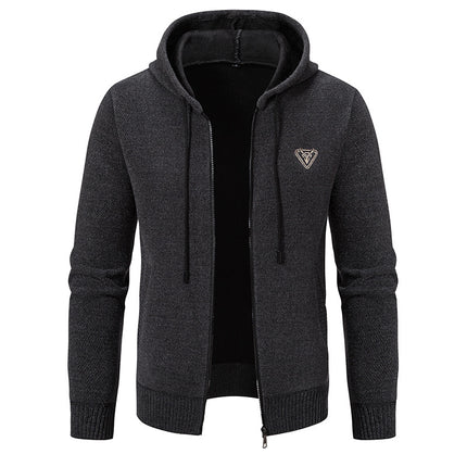 Cross-Border men's jacket Spring and Autumn new fashion brand loose all-match top casual hooded jacket men's clothes