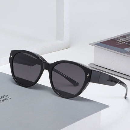New TR Coated Fashion Sunglasses Polarized Sunglasses Myopia Glasses UV Protection Driver Driving Glasses 519
