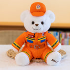 25cm [ready stock high quality] / Rabbit fur white fire bear