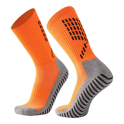 Professional dispensing football socks autumn and winter men's mid-tube socks adult youth sports socks thickened towel bottom socks cross-border