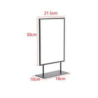 Black double pole a4