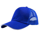 Royal blue net cap / Adjustable