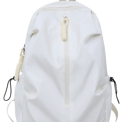 Travel Bag Ins College Student Simple Backpack K-Style Versatile Large Capacity Junior High School Casual Backpack Nylon School Bag