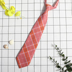 JK041 Orange Pink Tie