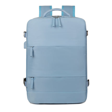 Multi-layer storage backpack dry and wet separation with shoe warehouse outdoor travel backpack USB interface business computer bag