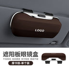 Other label notes [brown] glasses case