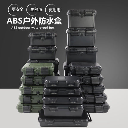 Abs Tool Box Precision Instrument Ip67 Waterproof Safety Plastic Protective Box Three-Proof Edc Small Parts Box Pp