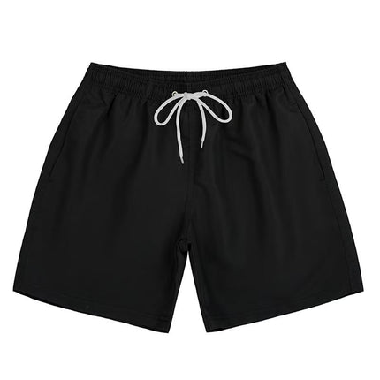 Men's Quarter Beach Pants Casual Seaside Three-Quarter Pants Swimming Shorts Loose Boxer Briefs