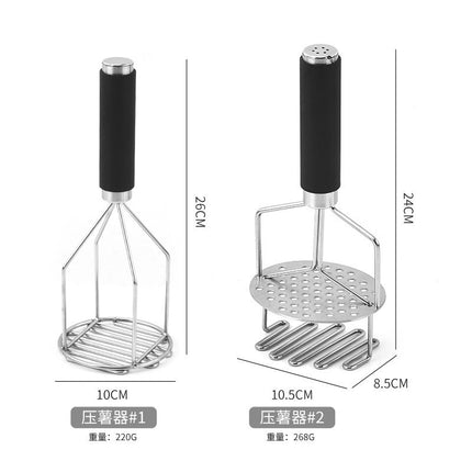 Stainless Steel Potato Mud Press Potato Mudder Manual Press Potato Mudder Manual Double Layer Mudder