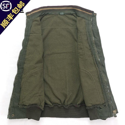 Autumn and winter overwear suit suit male camouflage clothing electric welding factory clothing thickened warm work protection workers