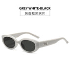 White frame black and gray film