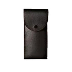 Black snap bag