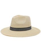 Machine knit panama - beige / M（56-58cm）