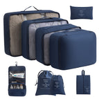 Nine-piece set/small bunch pocket/hook bag [navy blue] / 290t twill tarpaulin