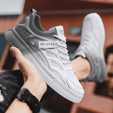 2022 New Men's Shoes, Summer Breathable Thin Mesh Casual White Sneakers, Versatile Sports Trendy Shoes