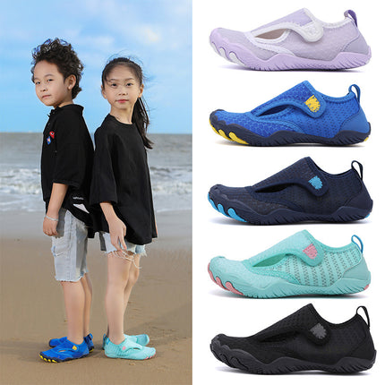 New Outdoor Shoes Soft-soled Children's Wading Shoes Parent-child Beach Shoes Non-slip Tracing Creek Floating Shoes Swimming Barefoot Shoes