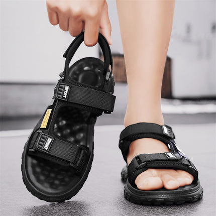 Men's Shoes 2024 Summer New Trend Air Cushion Massage Bottom Dual-use Sandals Sports Casual Outdoor Non-slip Beach Shoes