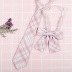 JK029 girl's mind (tie collar flower)